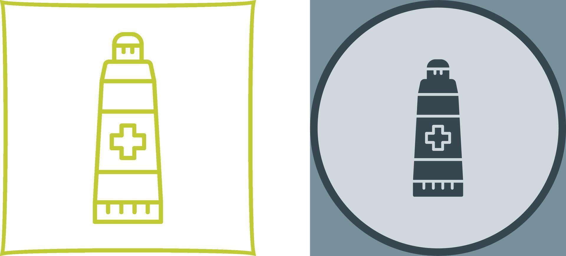 Ointment Icon Design vector