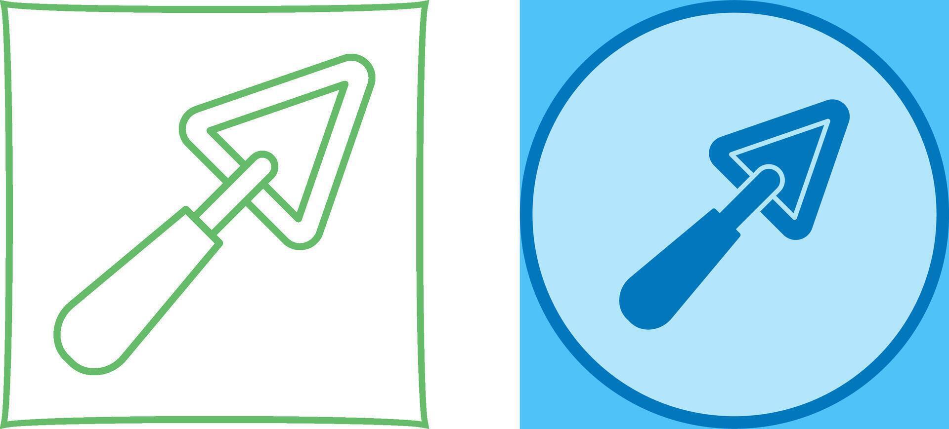 Trowel Icon Design vector