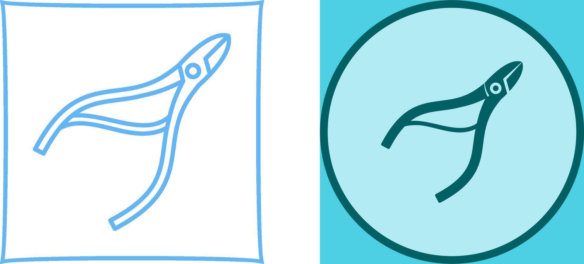 Nippers Icon Design vector