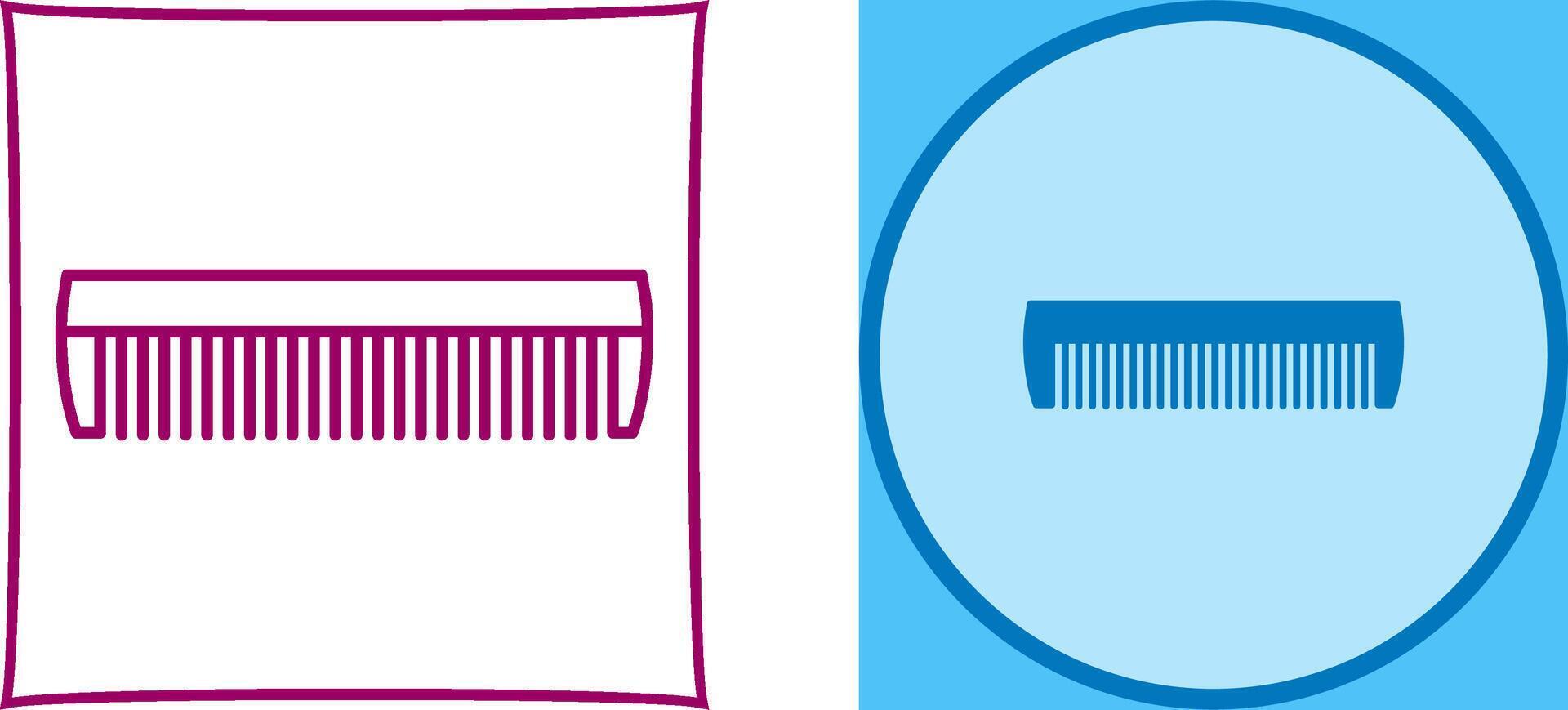Comb Icon Design vector