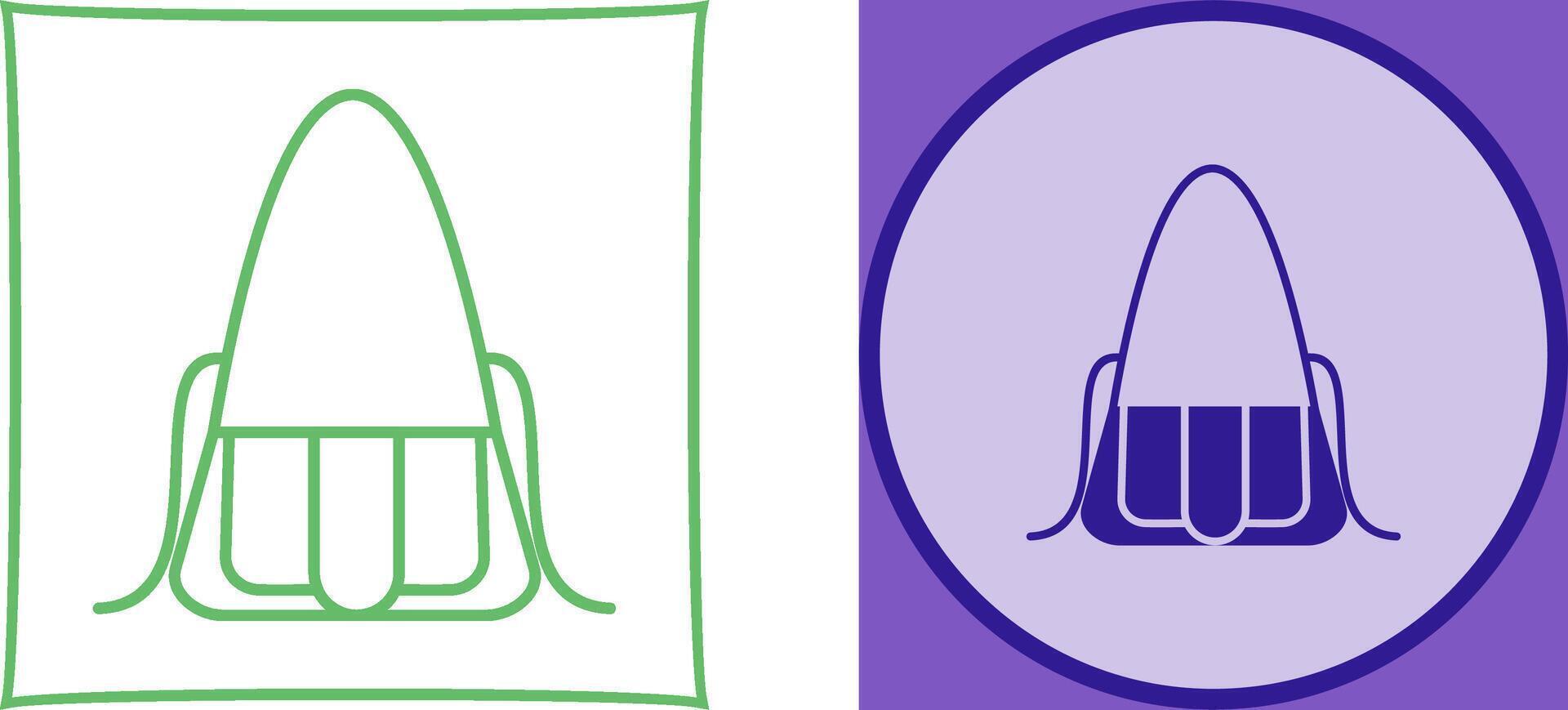Bag Icon Design vector