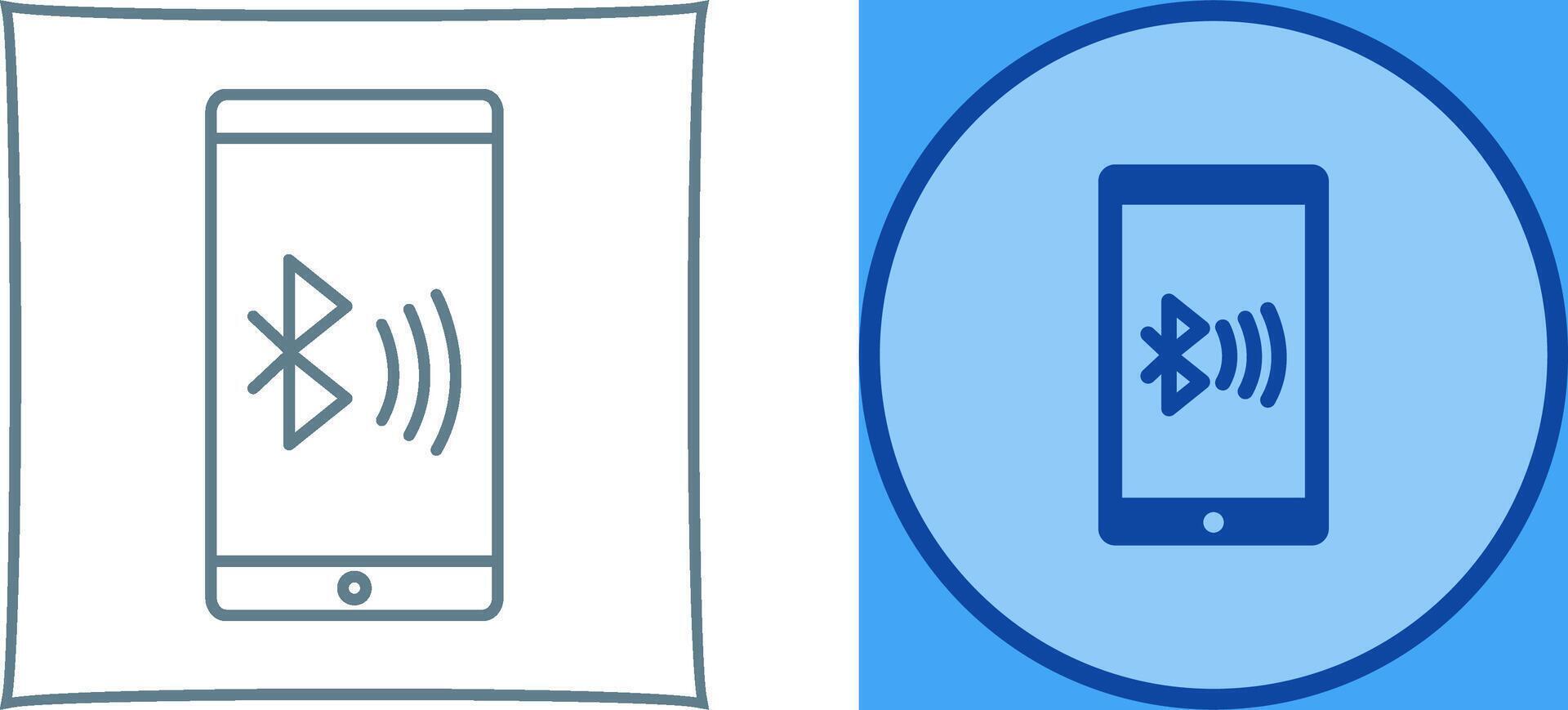 Connected Device Icon Design vector