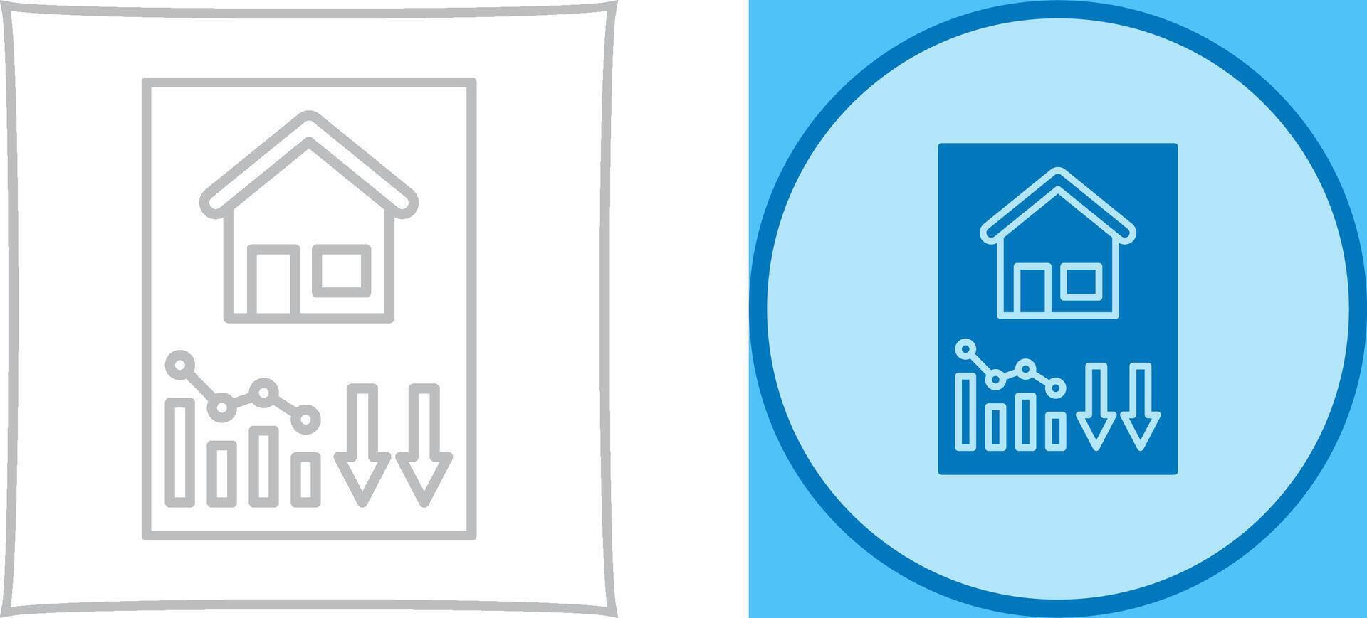 Loss Icon Design vector