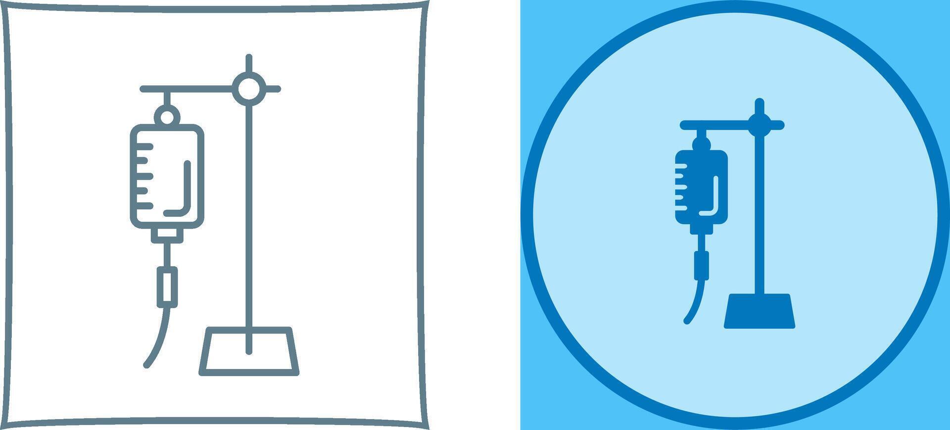 Saline Icon Design vector