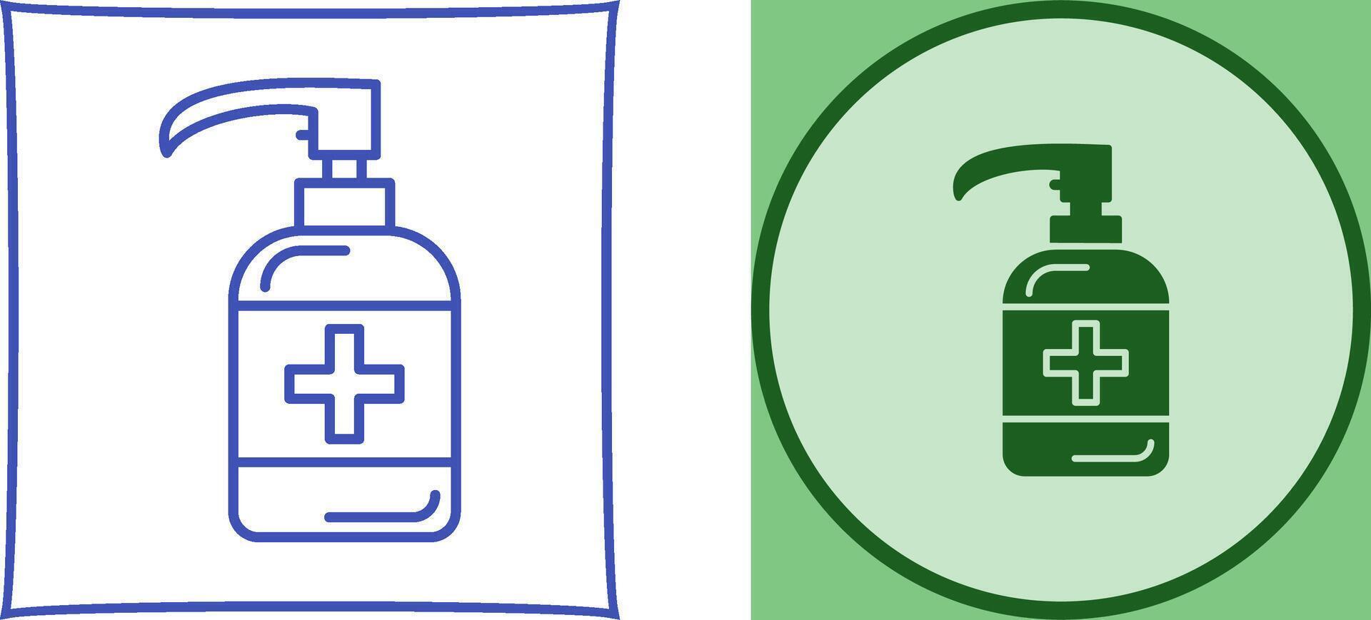 Sanitizer Icon Design vector