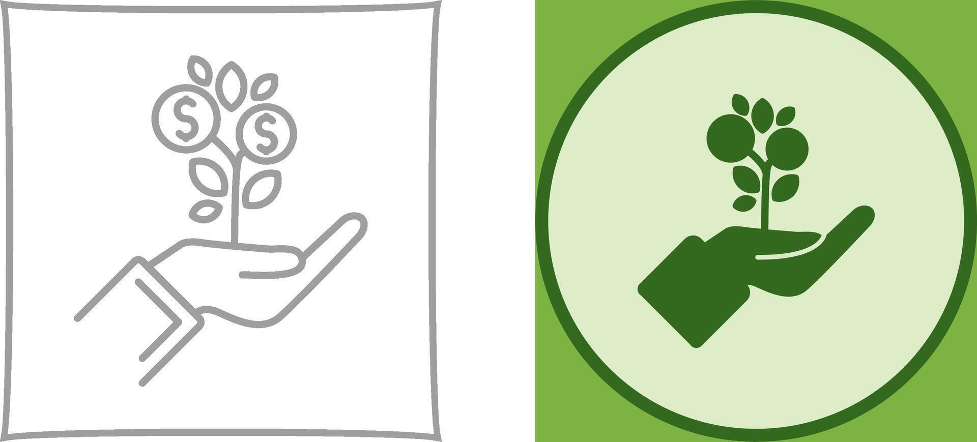 Growth Icon Design vector
