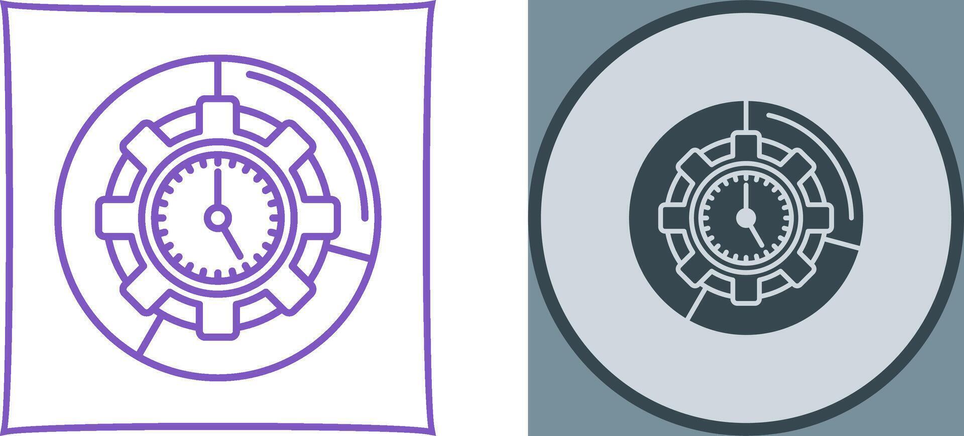 Time Management Icon Design vector