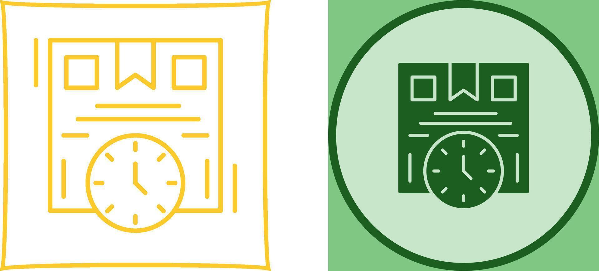 Time is Money Icon Design vector