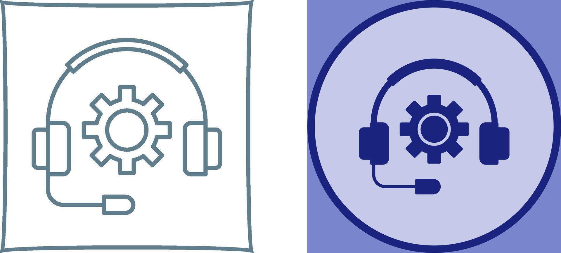 Customer Support Icon Design vector