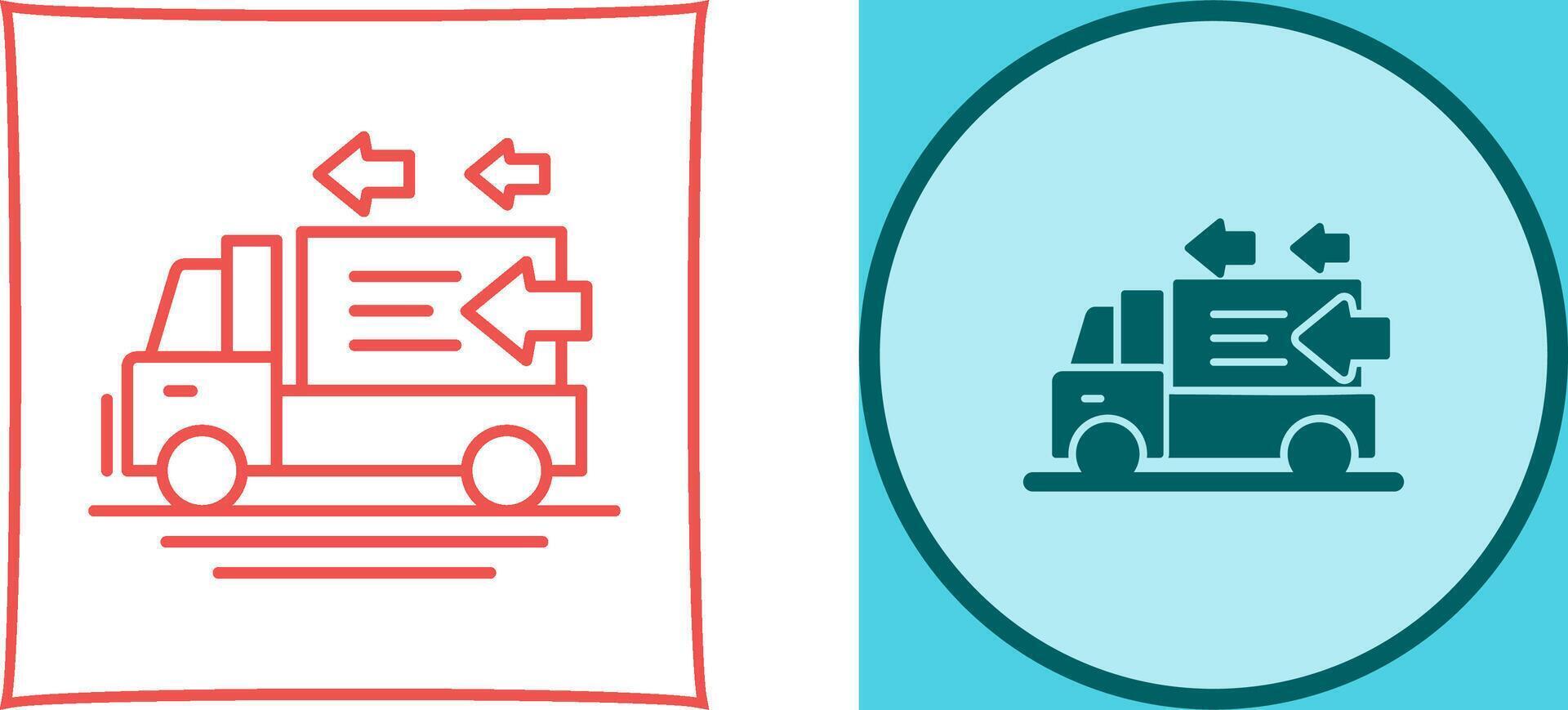 Order Return Icon Design vector