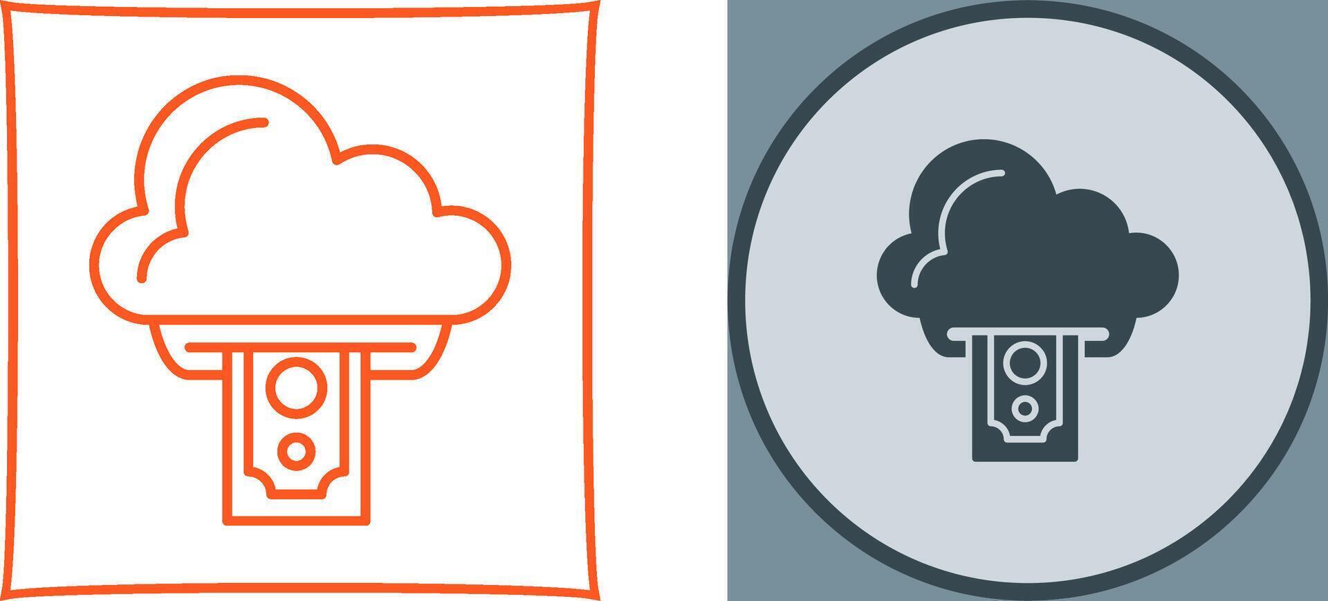 Cloud Computing Icon Design vector