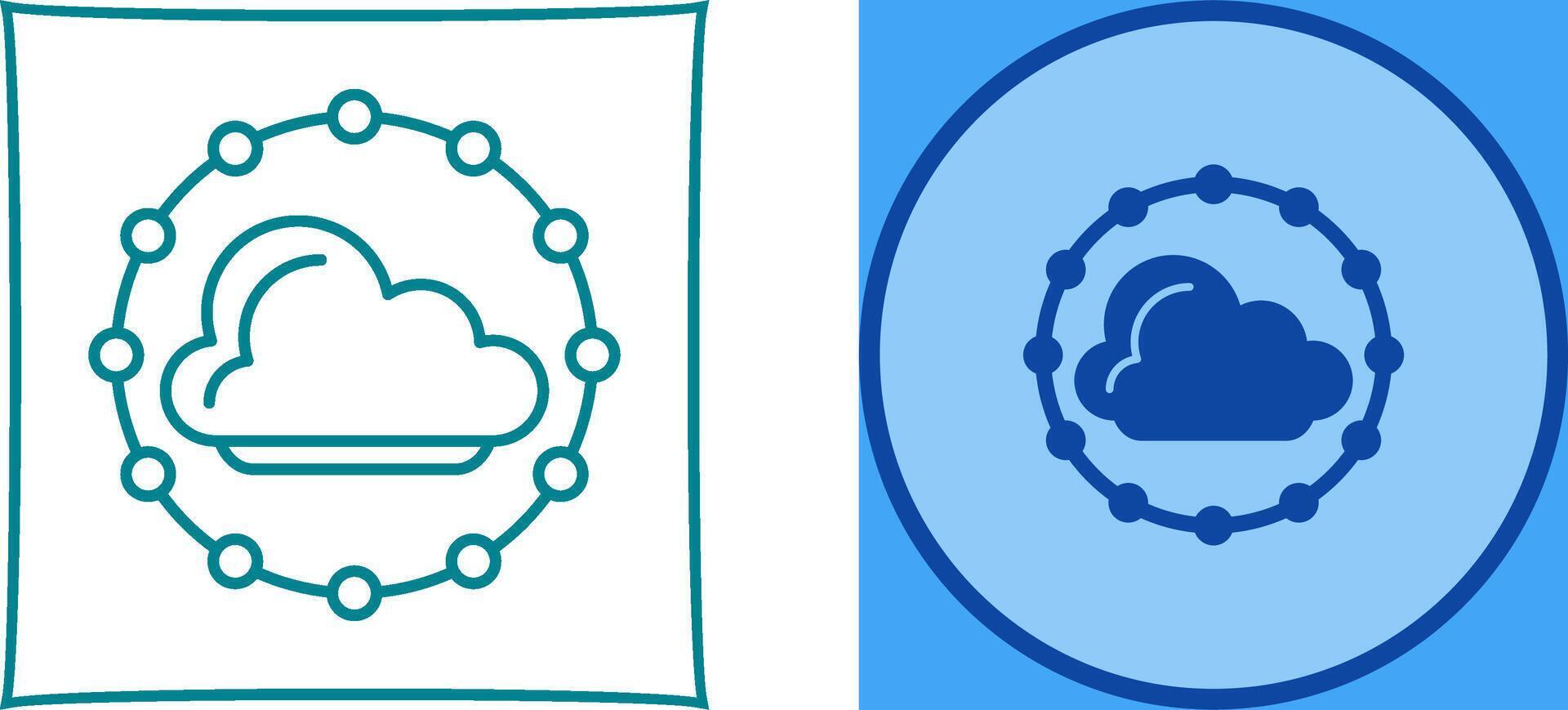 Cloud Icon Design vector