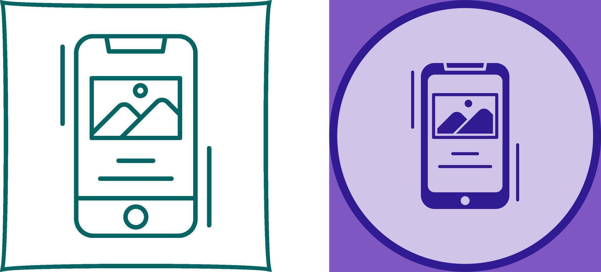 Gallery Icon Design vector
