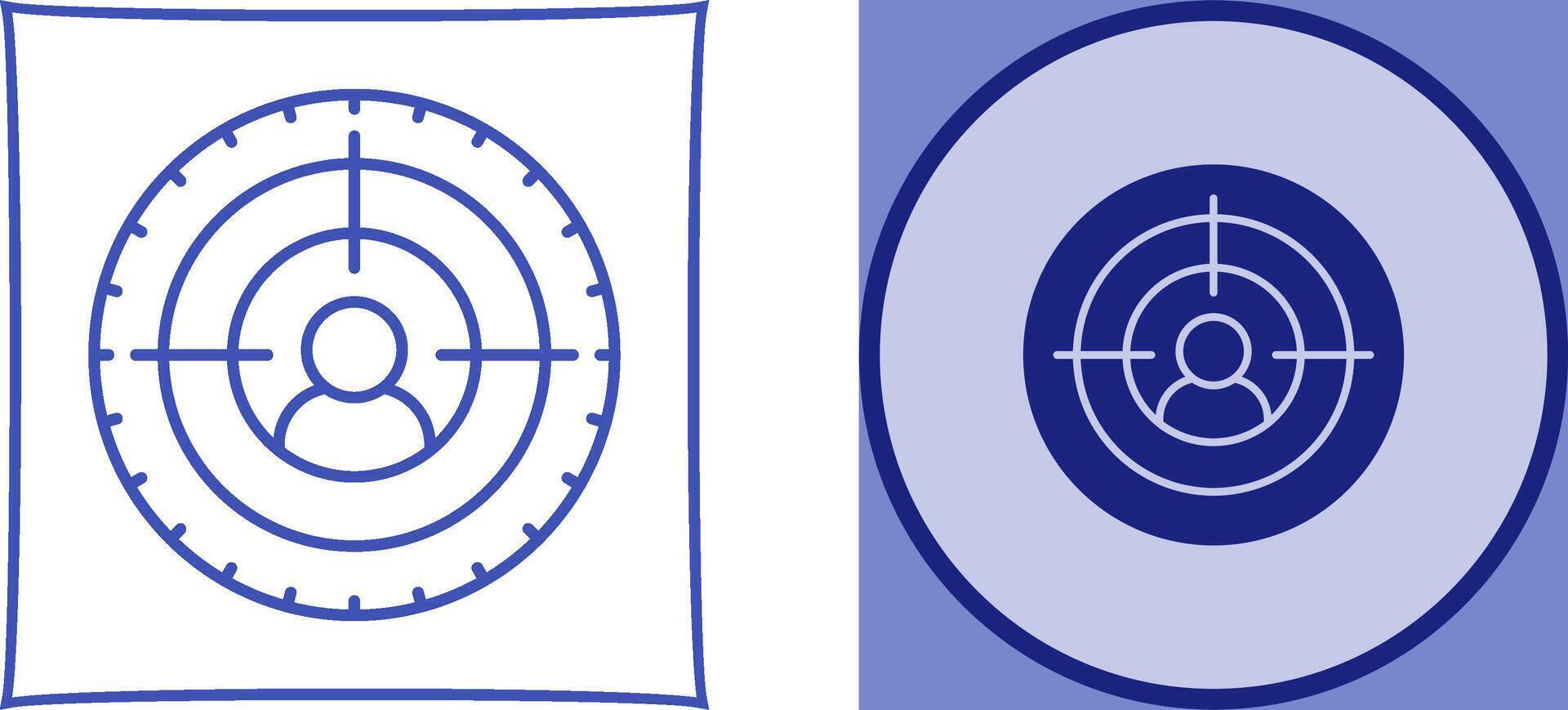 Goal Icon Design vector