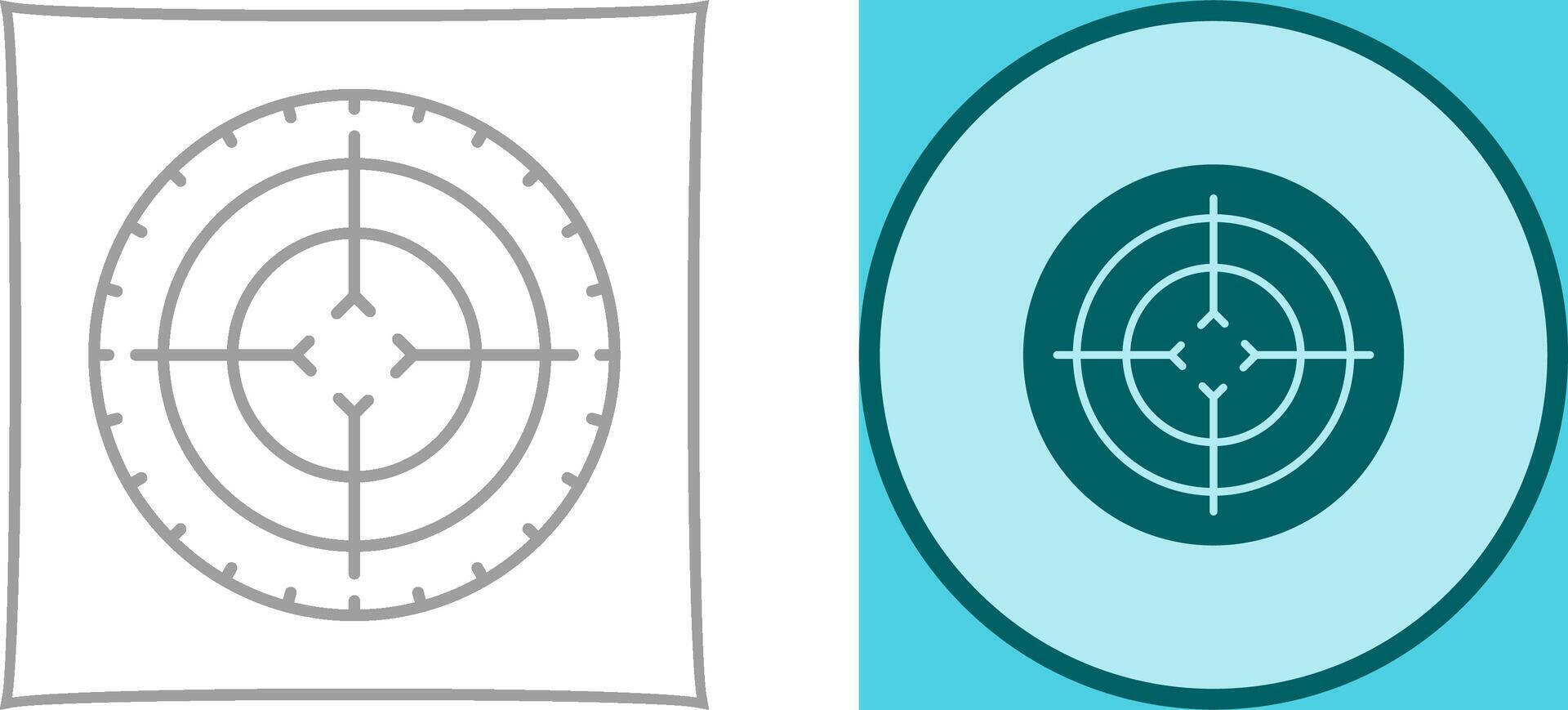 Target Icon Design vector