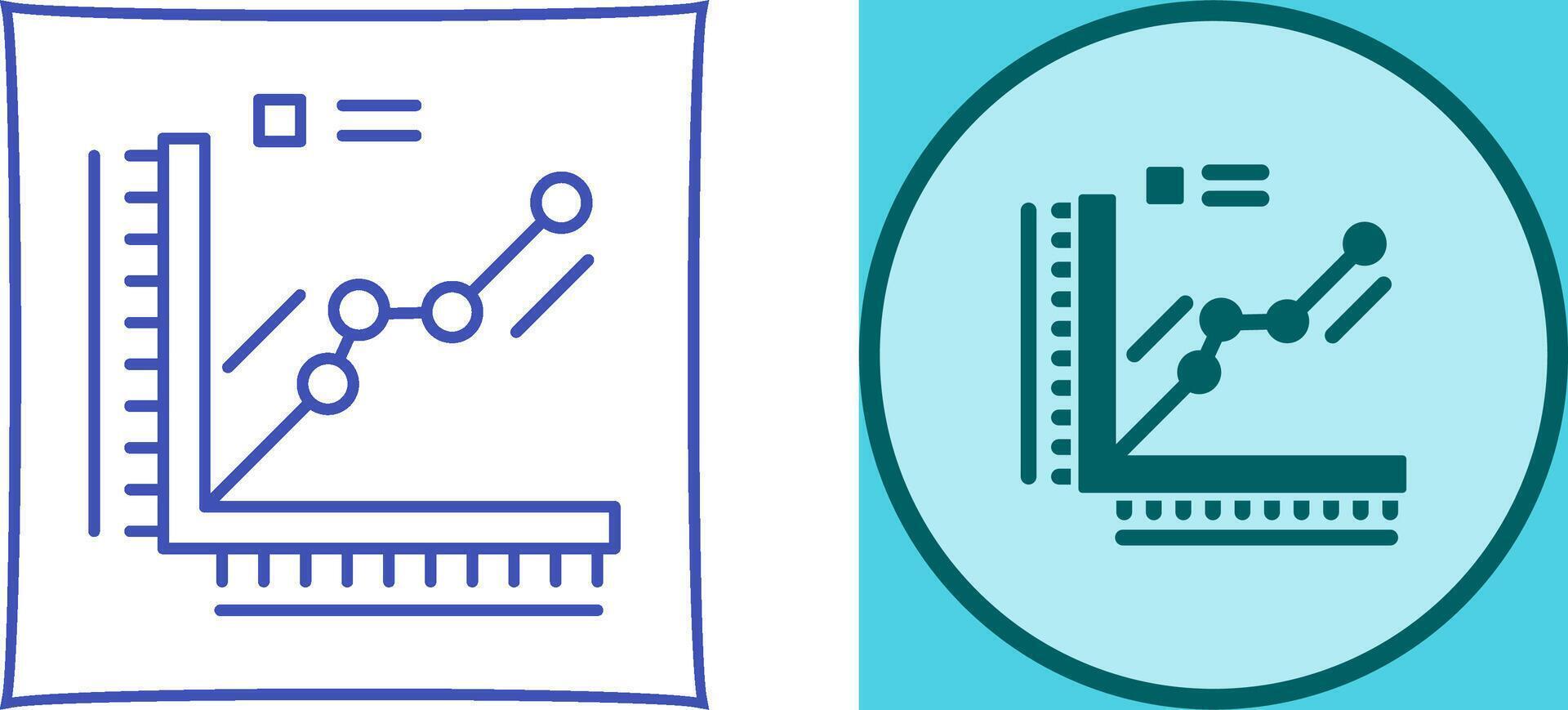 Graph Icon Design vector