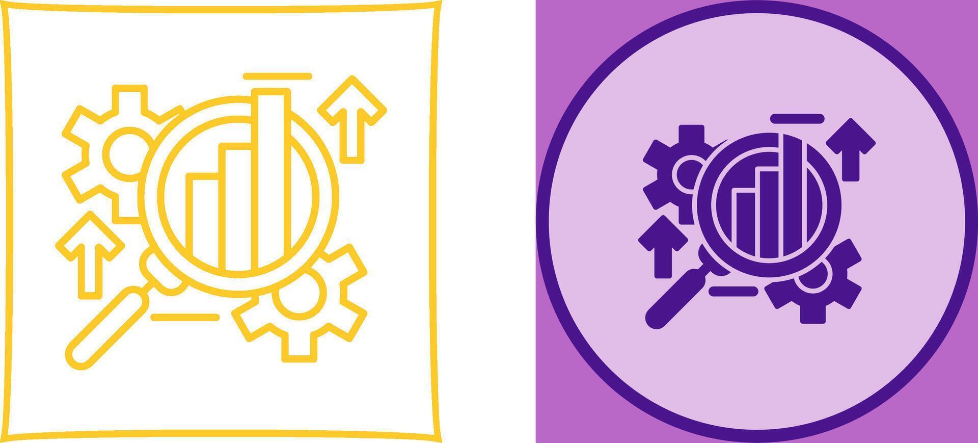Analysis Icon Design vector