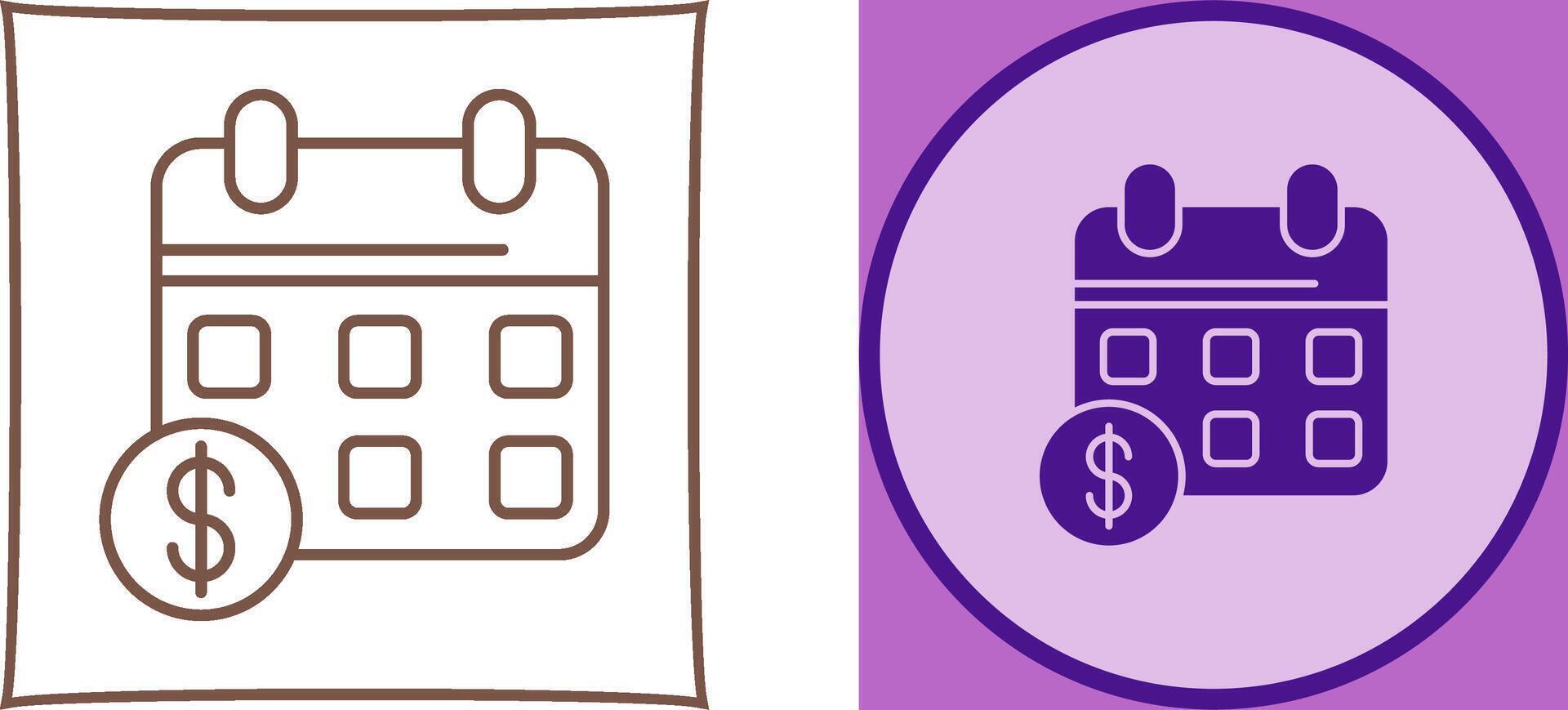 Calendar Icon Design vector