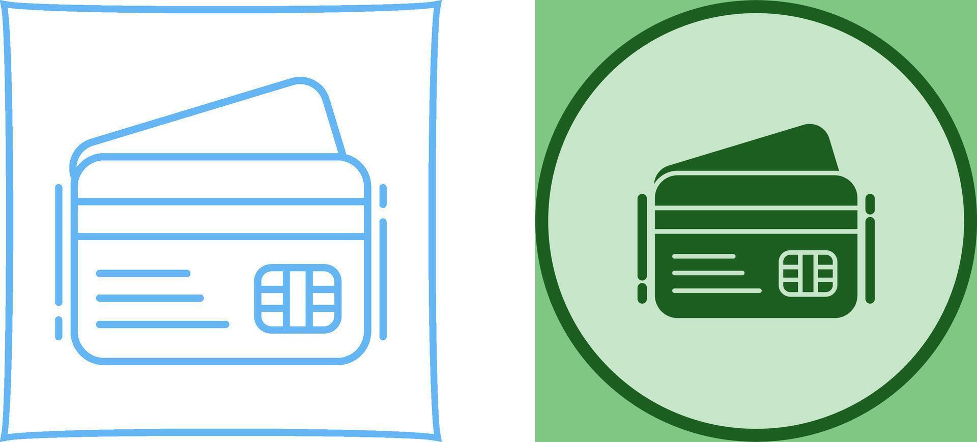 Credit Card Icon Design vector