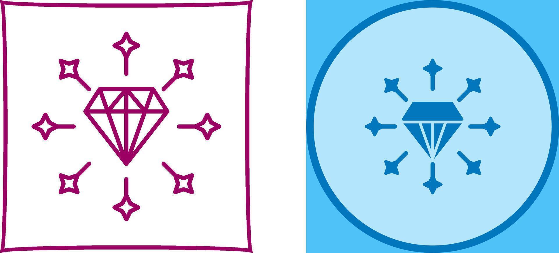 Diamond Icon Design vector