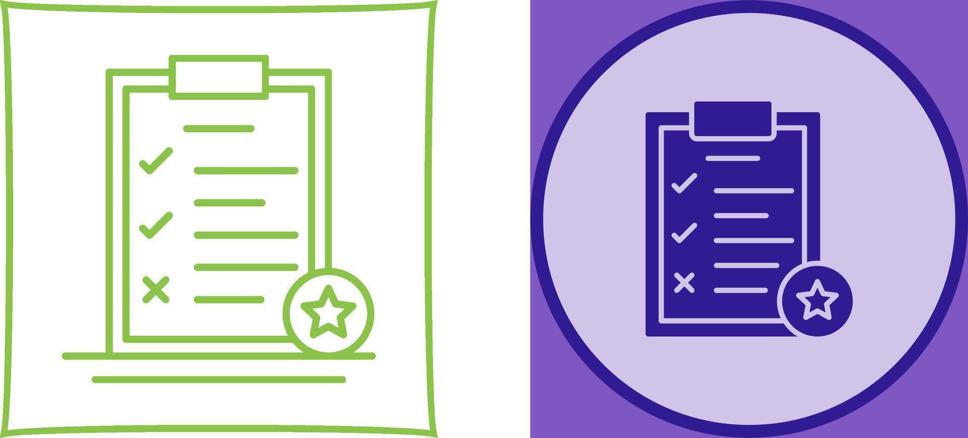 Task List Icon Design vector