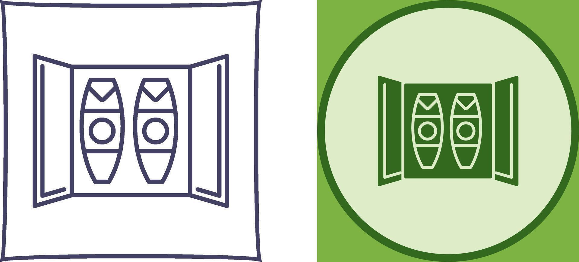 Cigar Box Icon Design vector