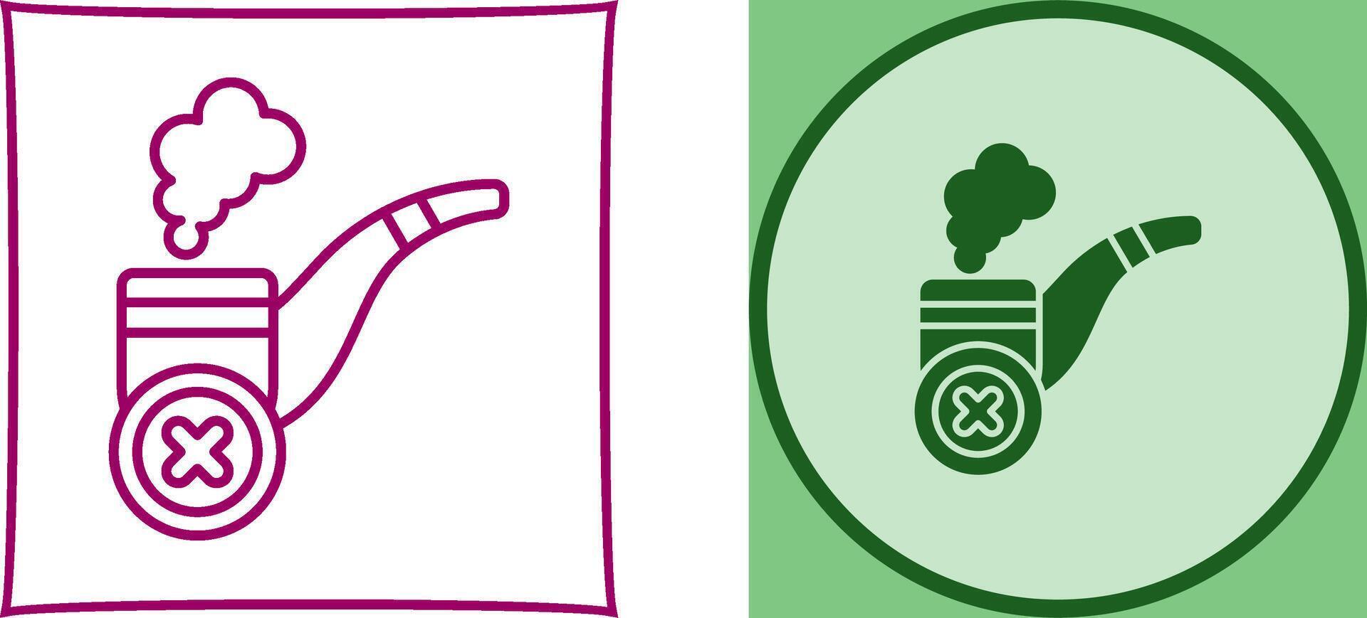No Cigar Icon Design vector