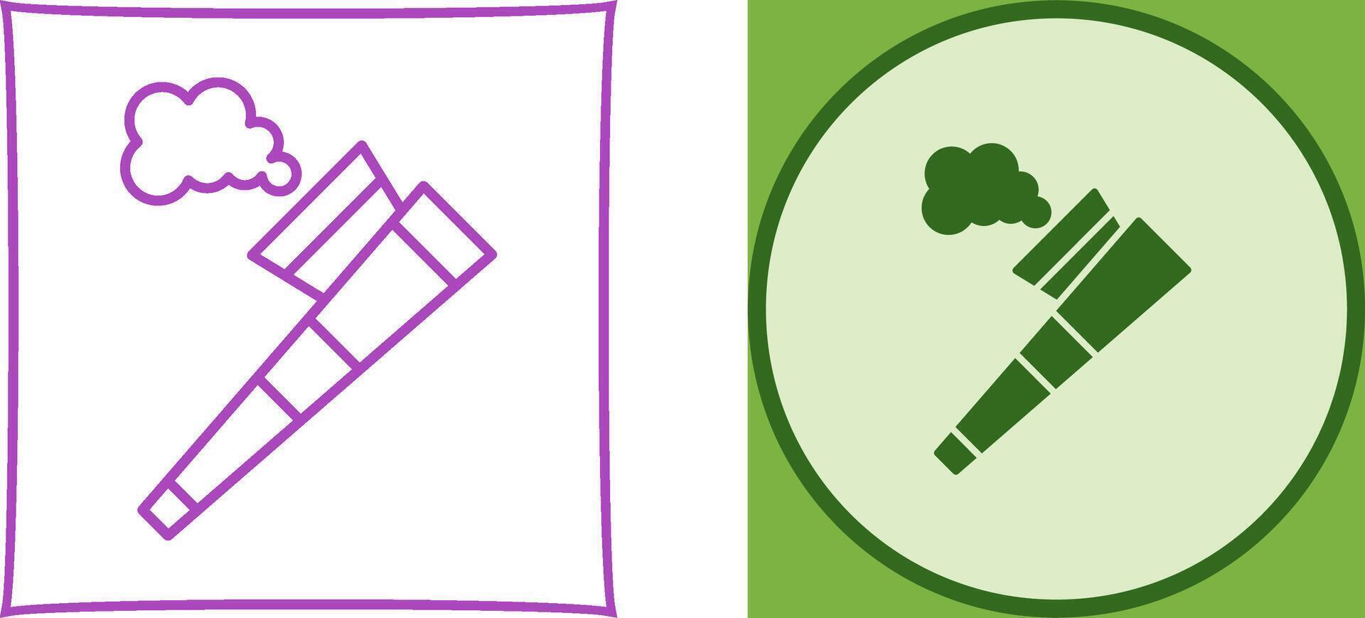 Pipe Icon Design vector