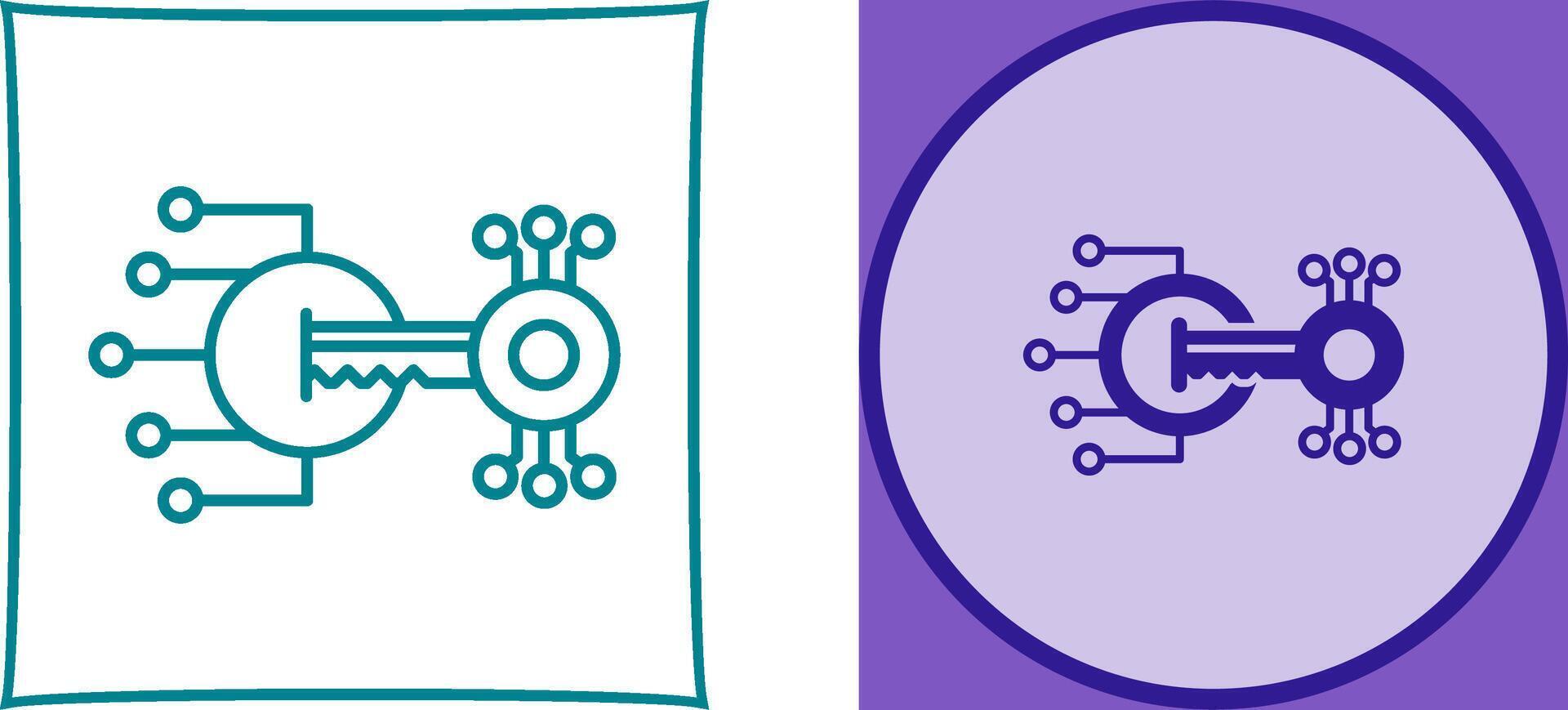 Encryption Icon Design vector