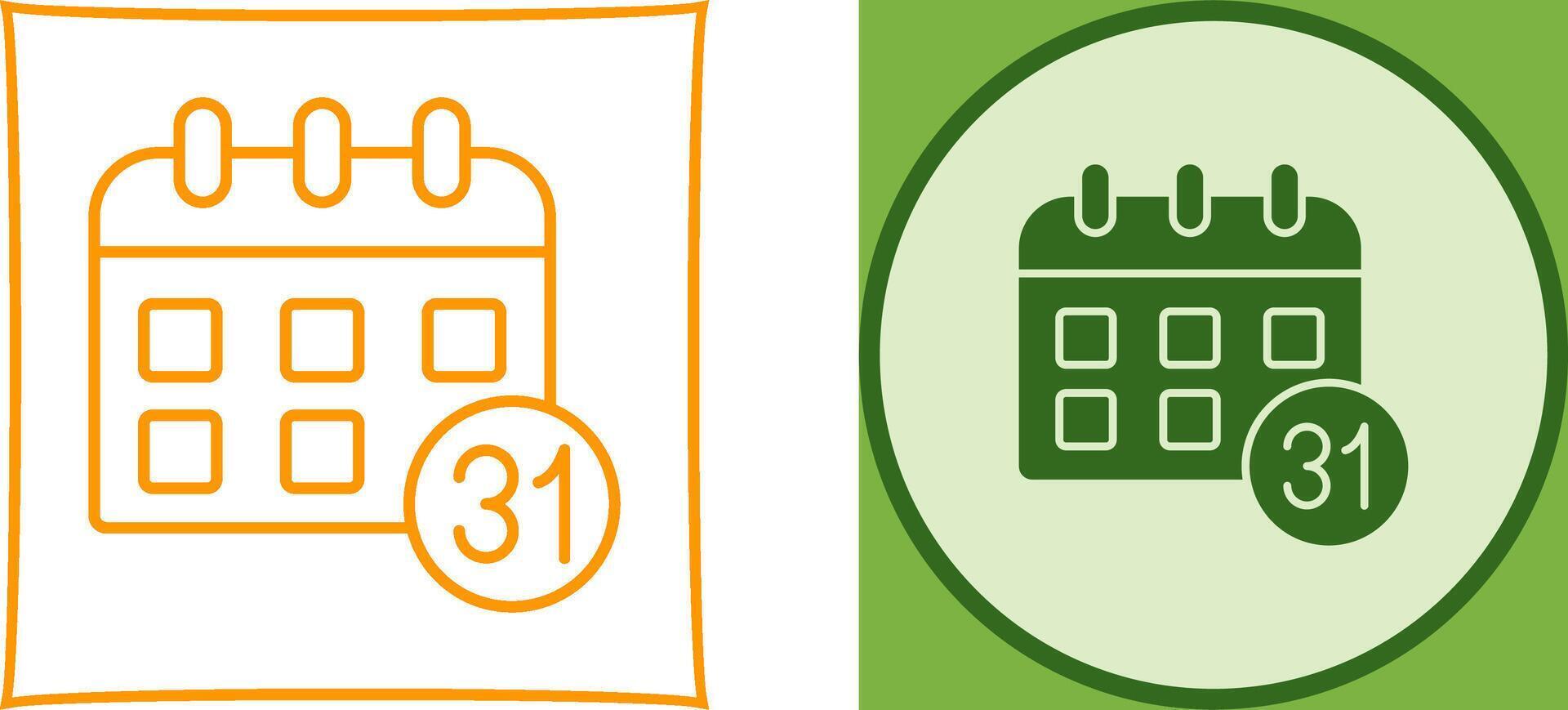 Calendar Icon Design vector