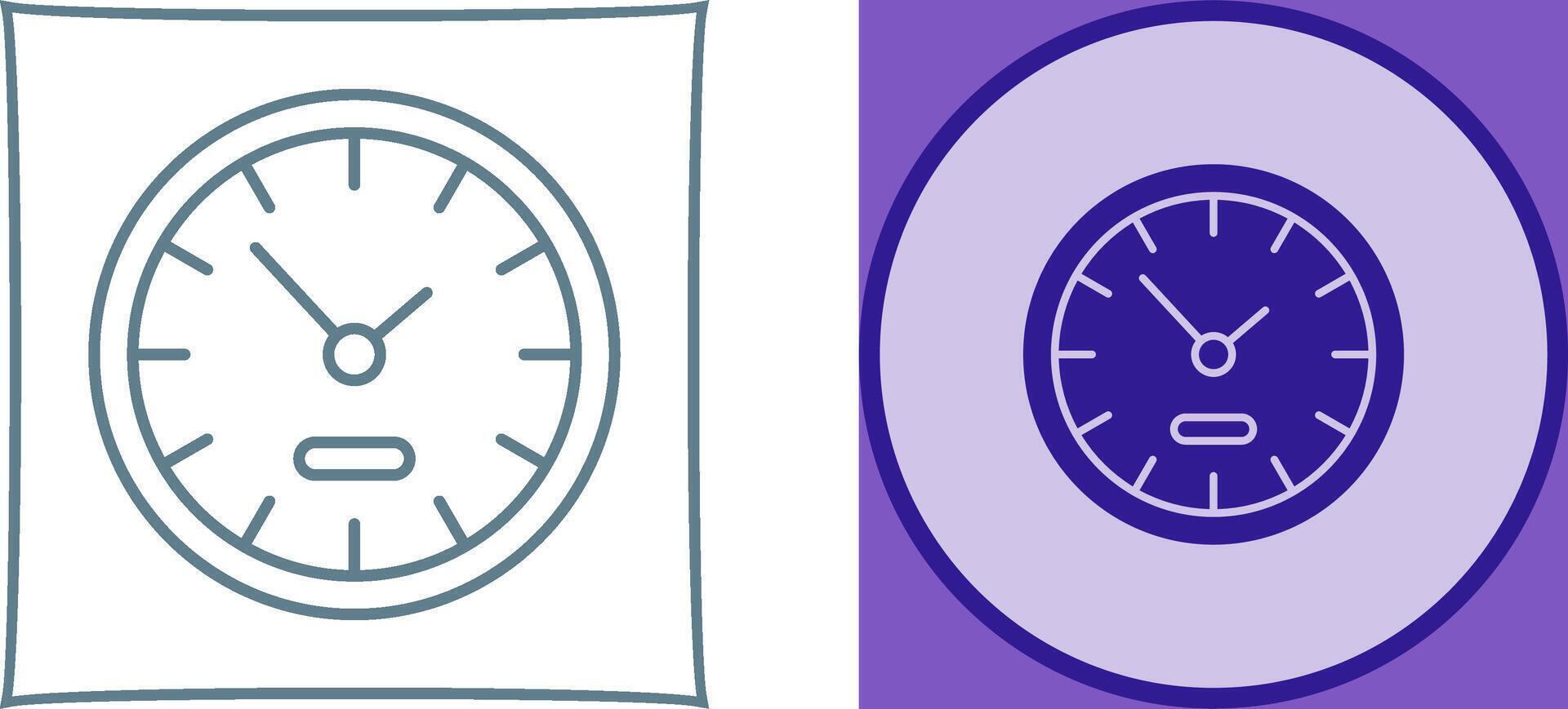 Clock Icon Design vector