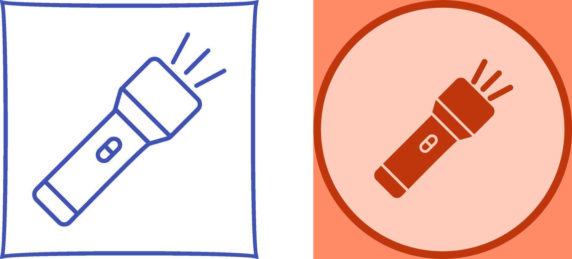 Flashlight Icon Design vector