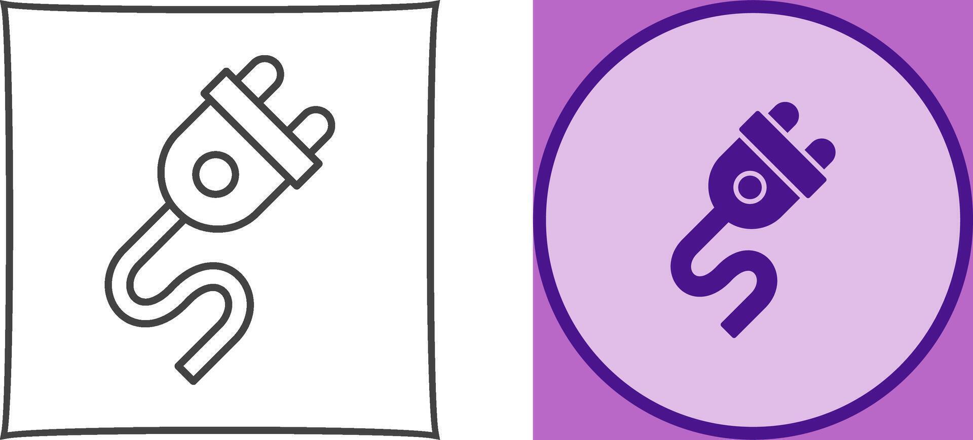 Plug Icon Design vector