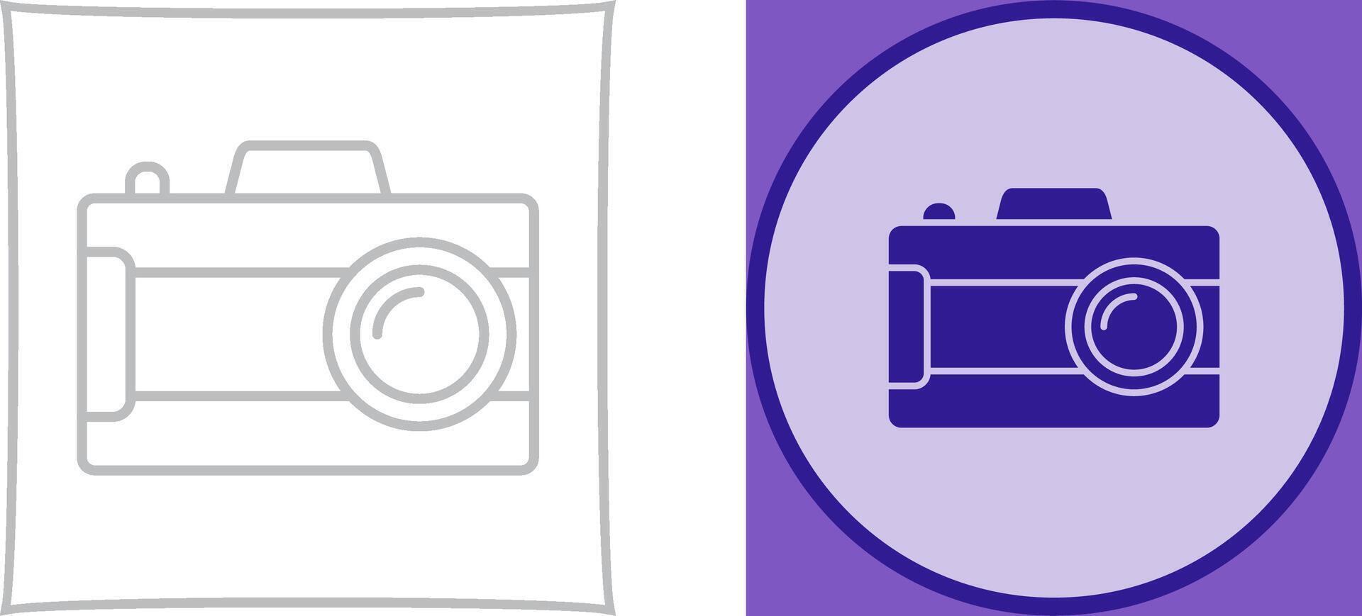 Digital Camera Icon Design vector
