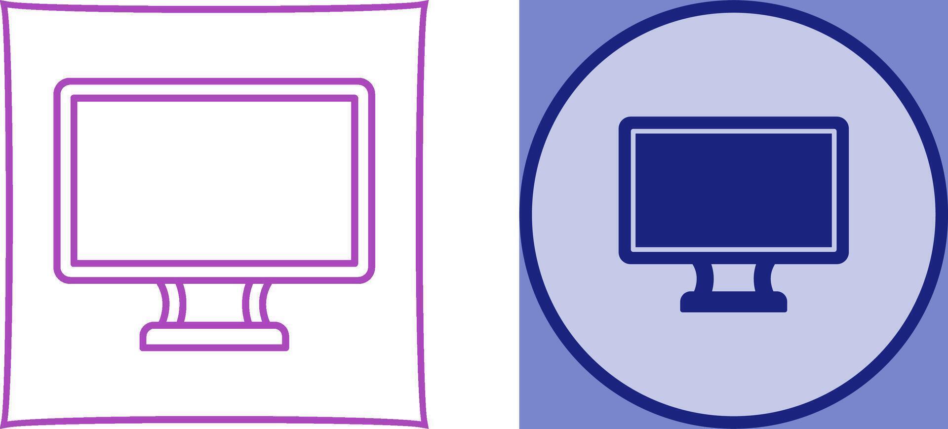 Lcd Icon Design vector