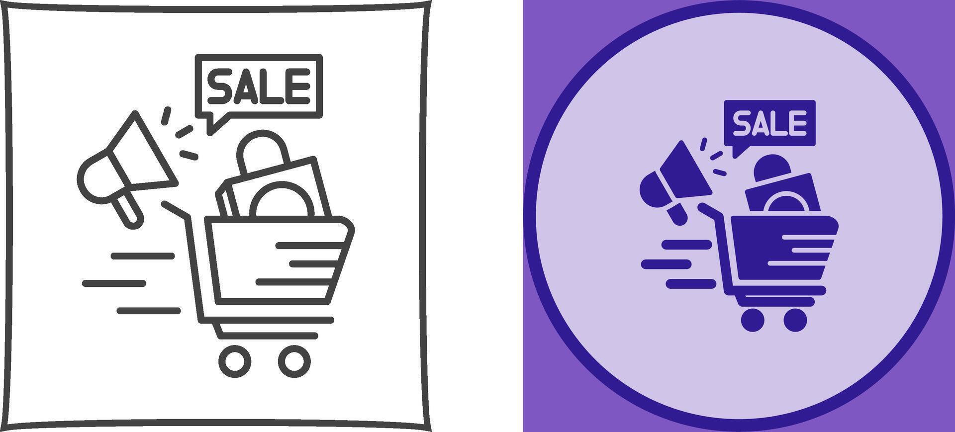 Sale Icon Design vector