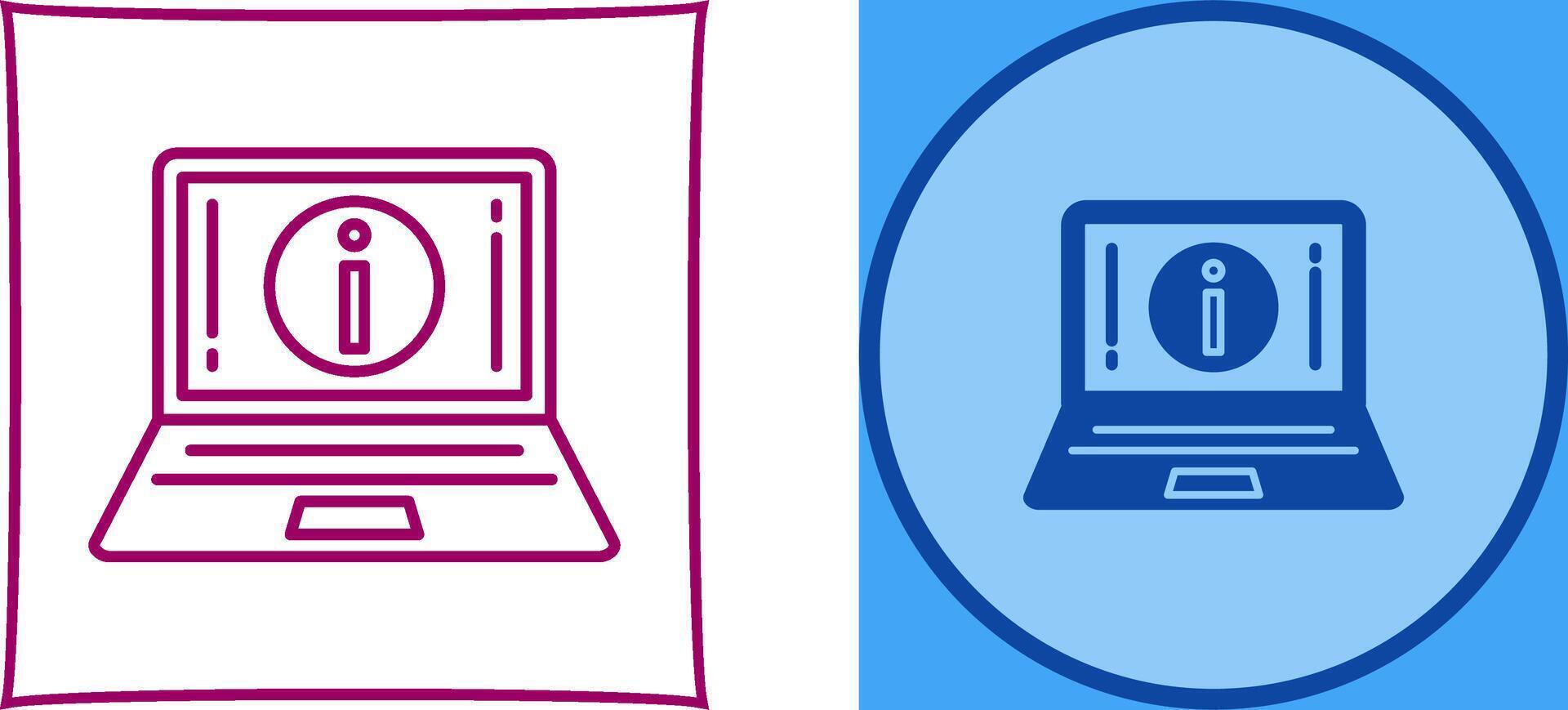 Information Icon Design vector