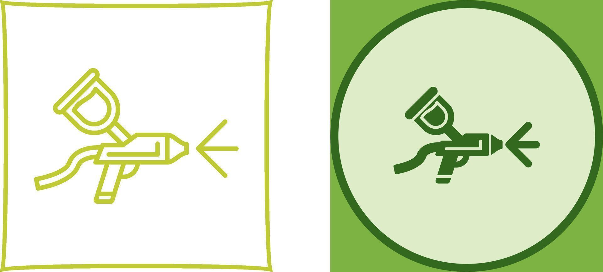 Airbrush Icon Design vector