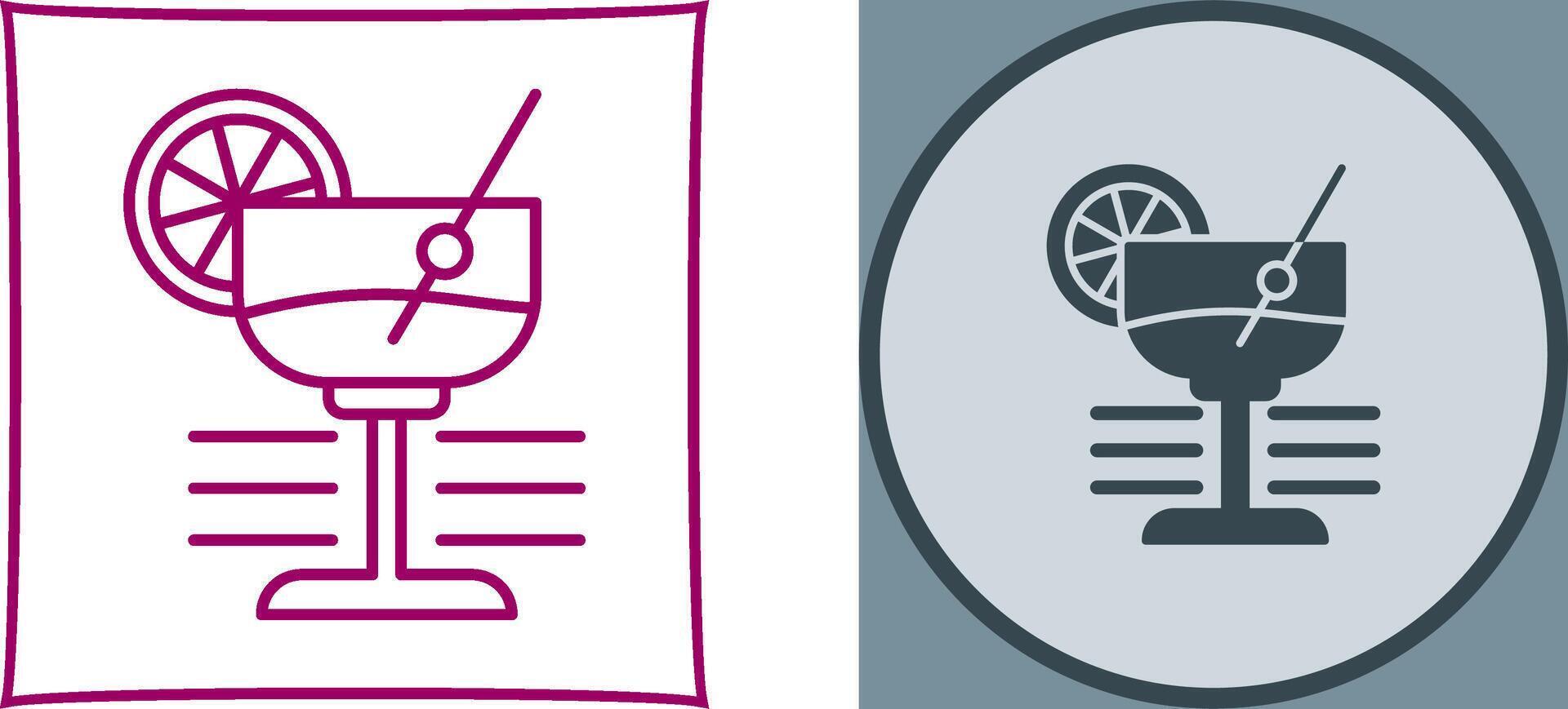 Martini Icon Design vector