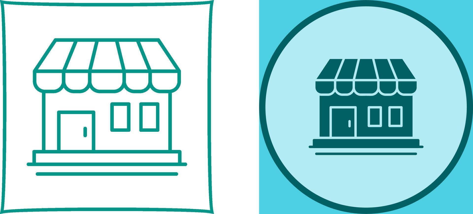 Shop Icon Design vector