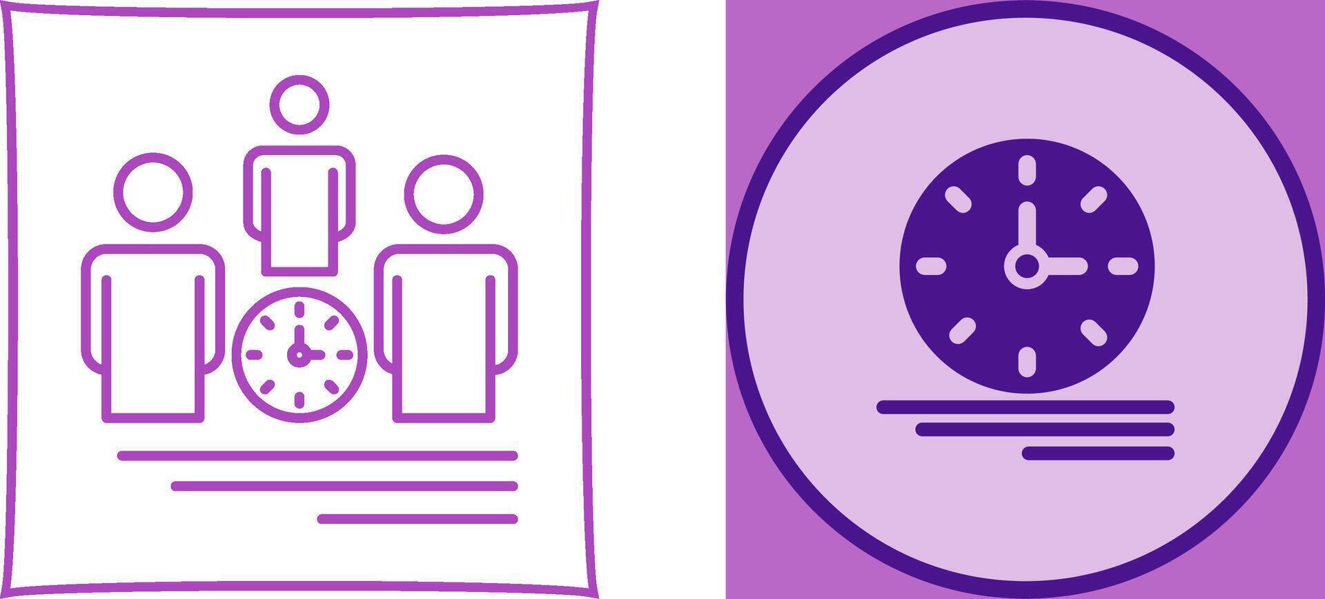 Team Management Icon Design vector