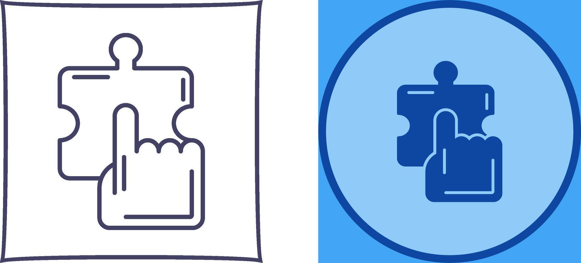 Quick Selection Icon Design vector