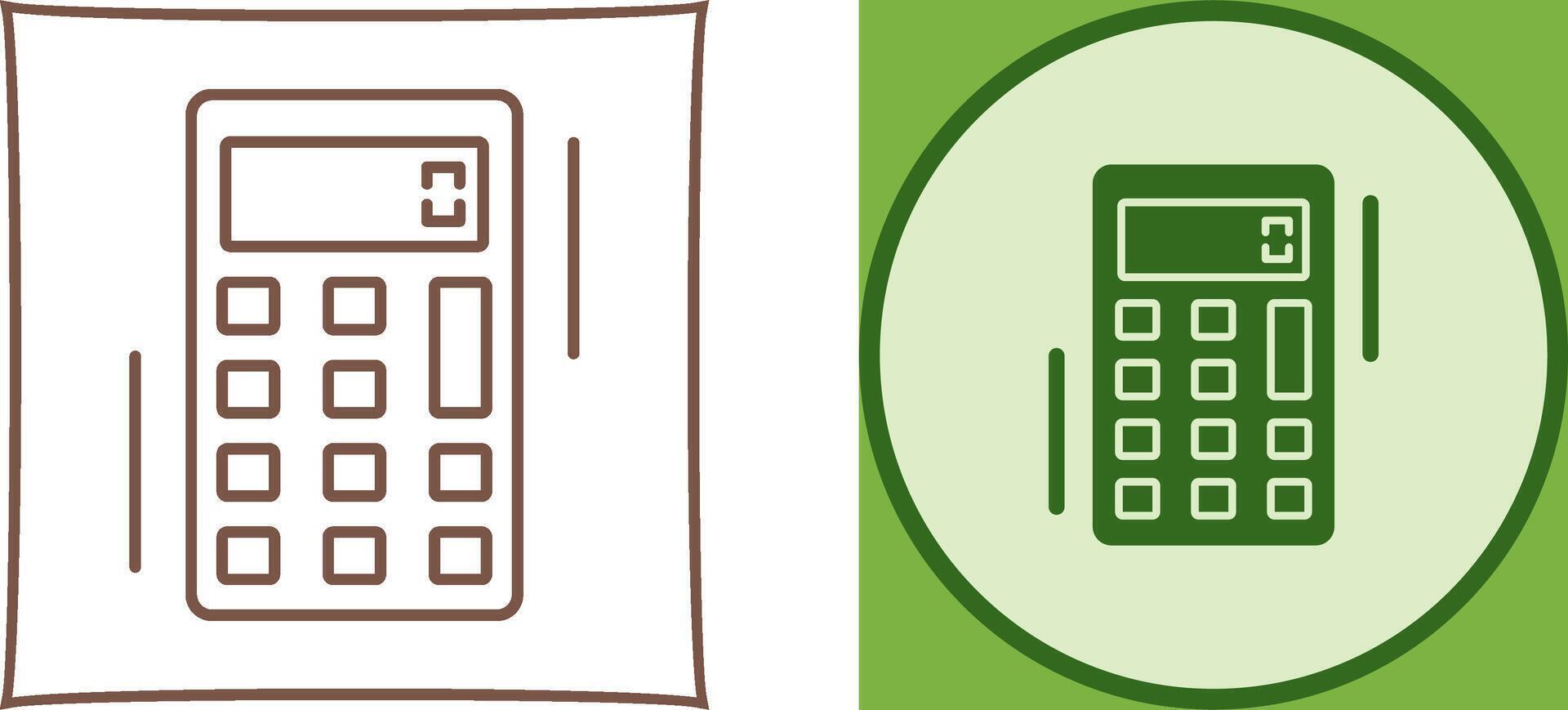 Calculator Icon Design vector