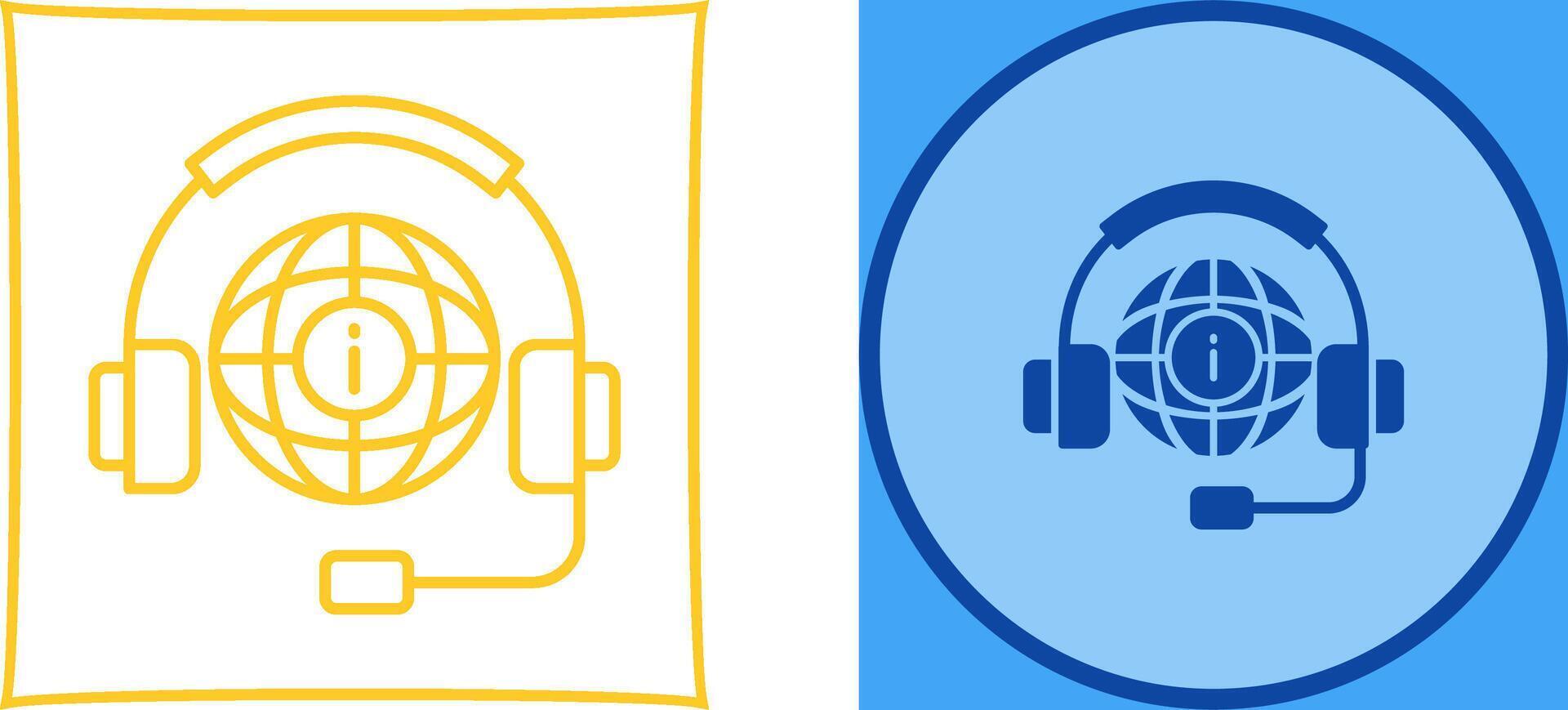 Call Center Icon Design vector