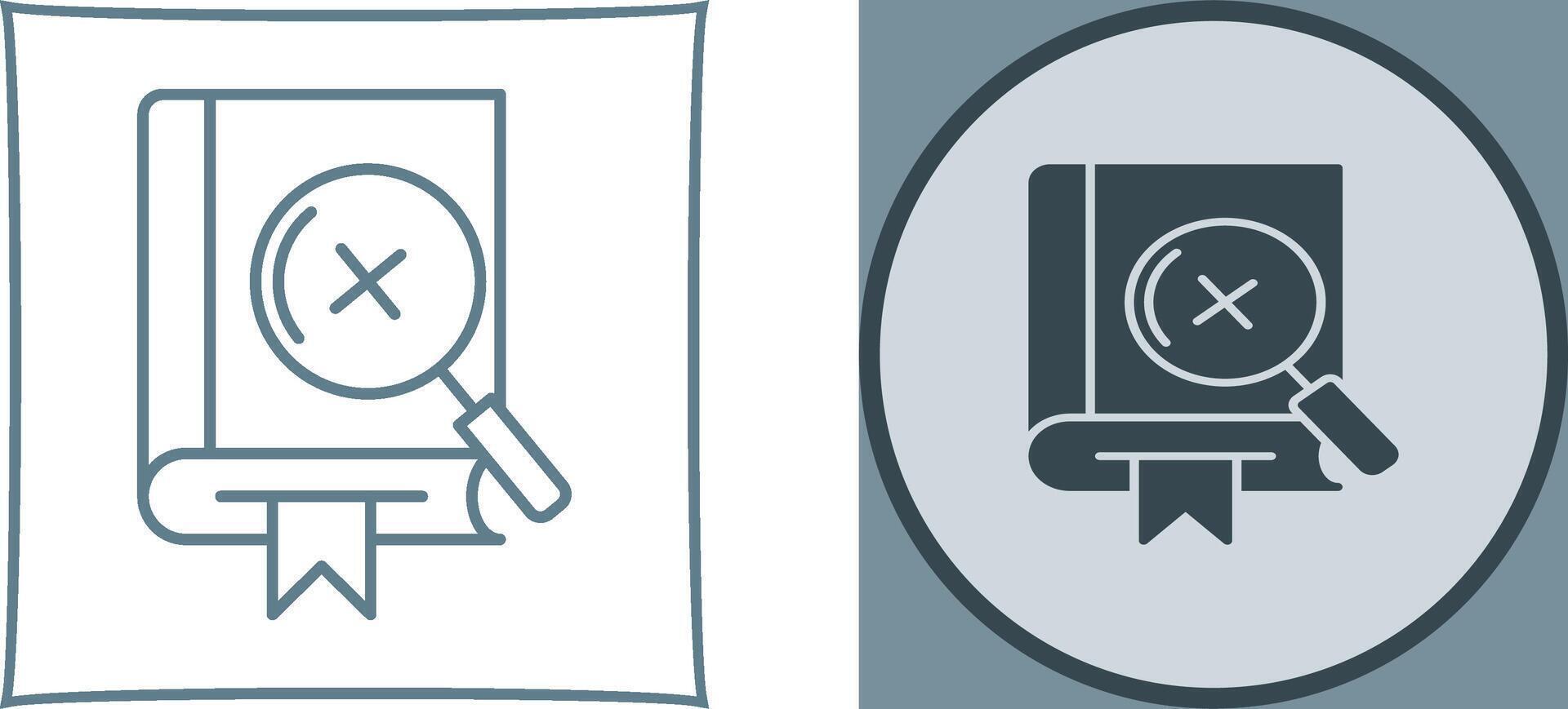 Find Icon Design vector