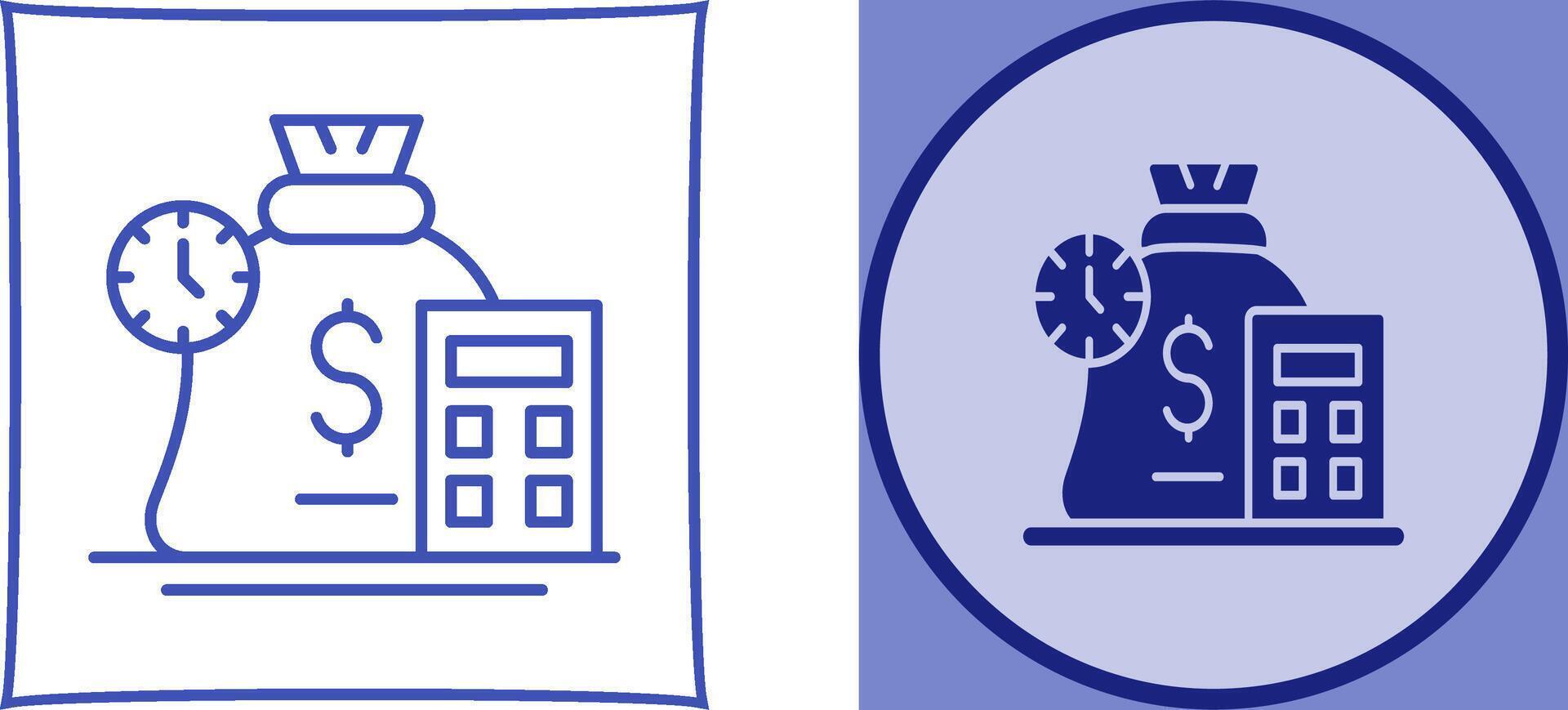 Expense Icon Design vector