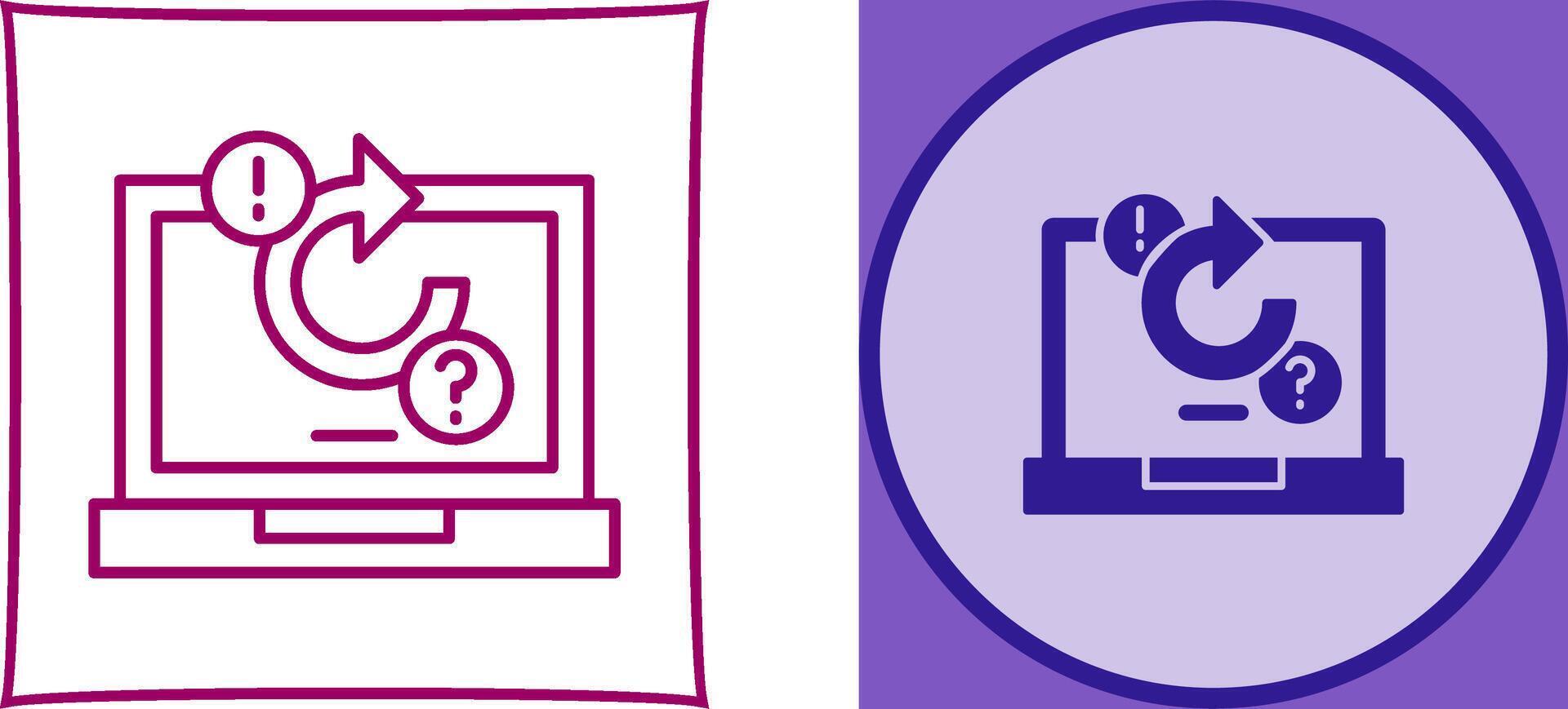 Problem solving Icon Design vector
