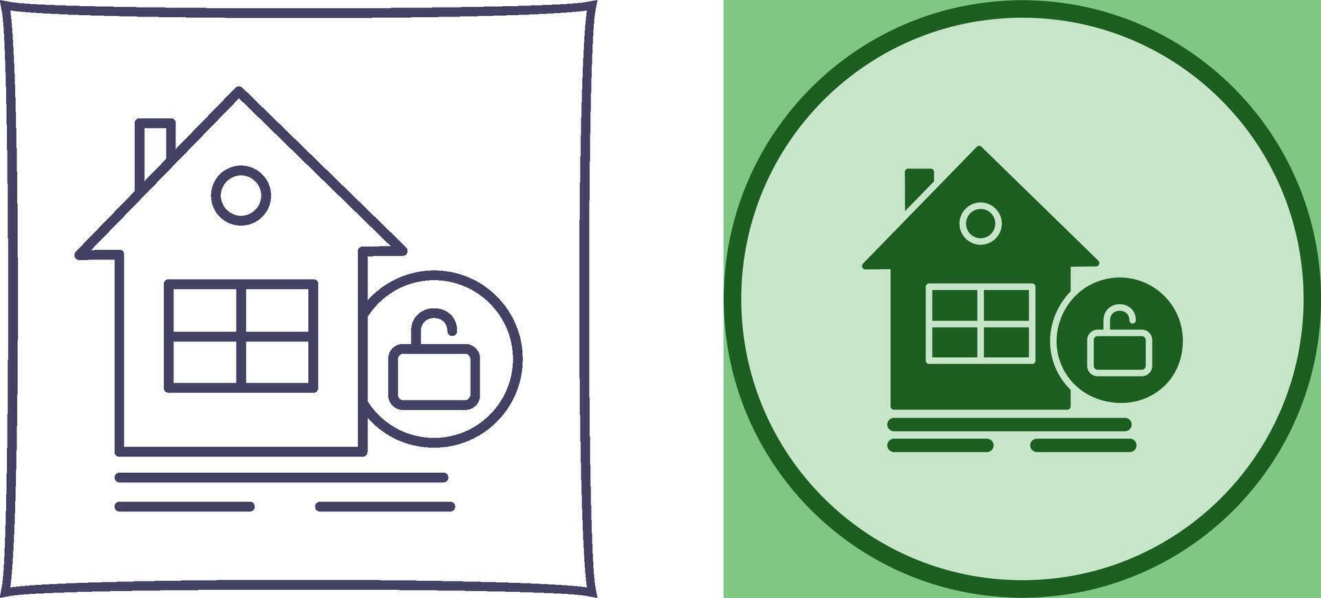 Unlocked Icon Design vector