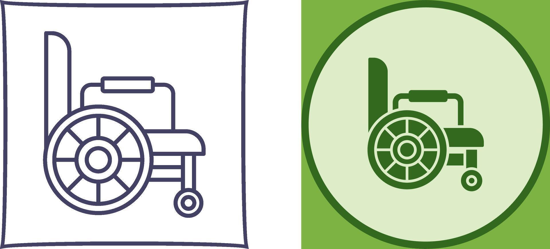 Wheelchair Icon Design vector