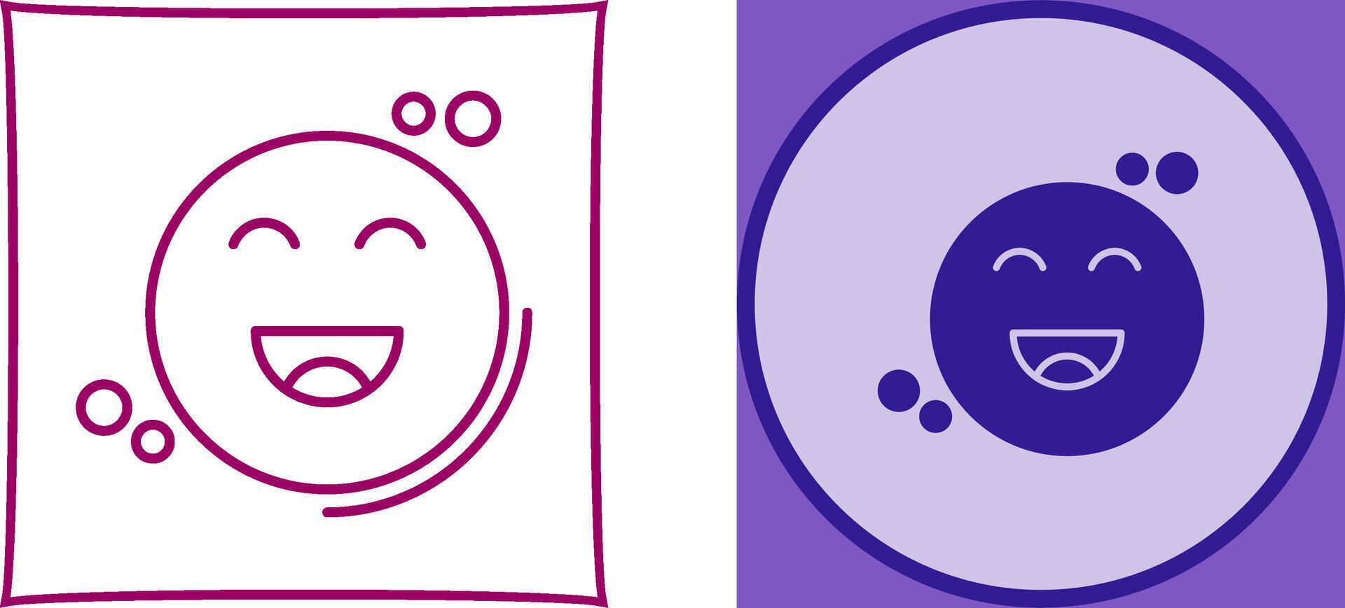 Happiness Icon Design vector